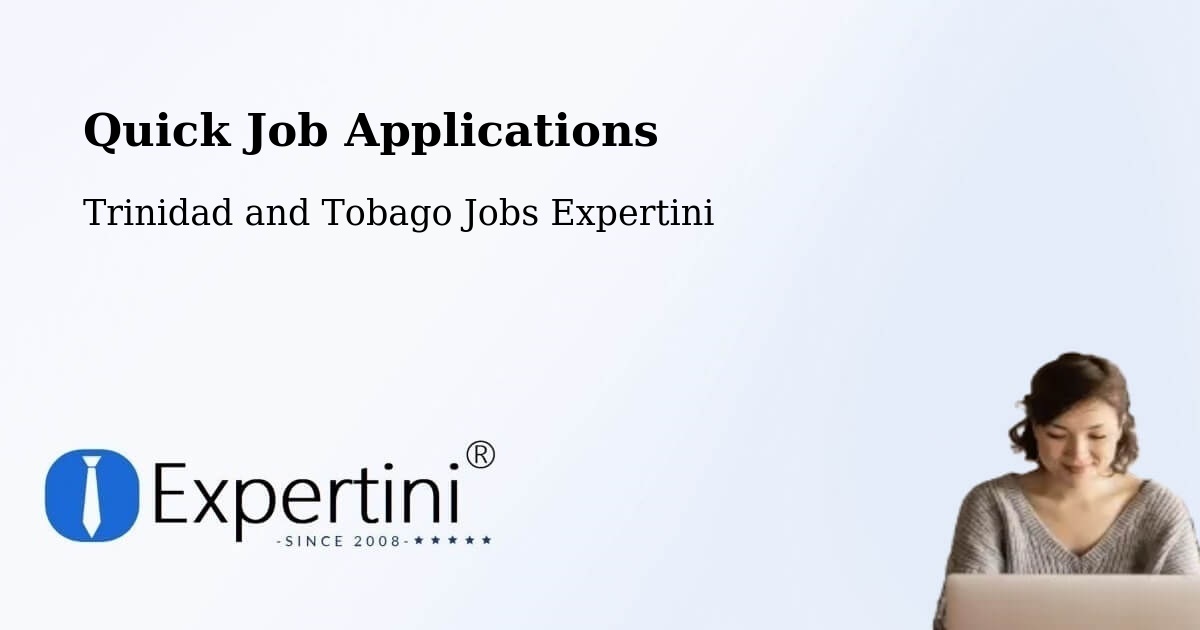 Quick Apply Feature – Arouca - Trinidad and Tobago Jobs Expertini